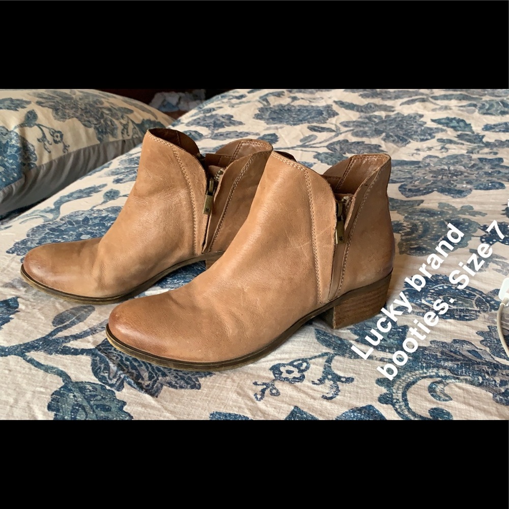 Lucky brand booties